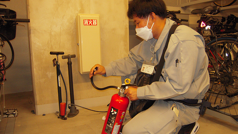 消防用設備の定期点検